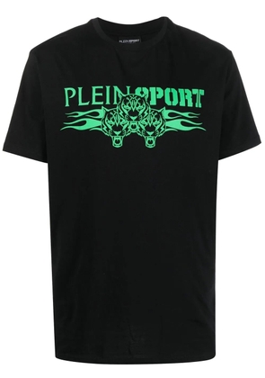Plein Sport crew neck logo-print T-shirt - Black