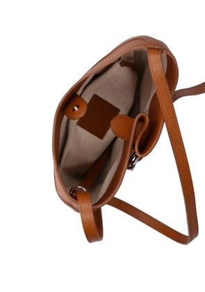 Liffner Belted bucket bag - Brown