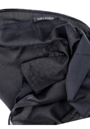 OUR LEGACY Layered scarf - Black