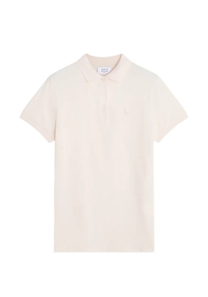 Maison Kitsuné Fox-patch polo shirt - Pink