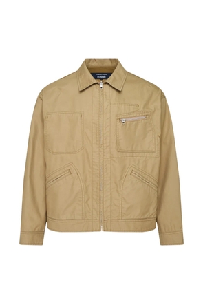 Comme des Garçons Homme zip-fastening pocket jacket - Neutrals