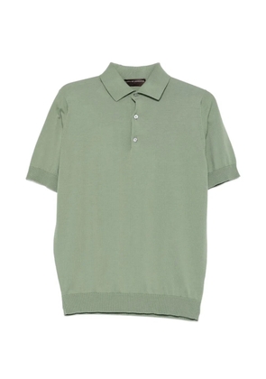 Filippo De Laurentiis short-sleeved knitted polo shirt - Green