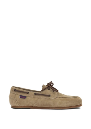 Sebago lace-up suede boat shoes - Neutrals