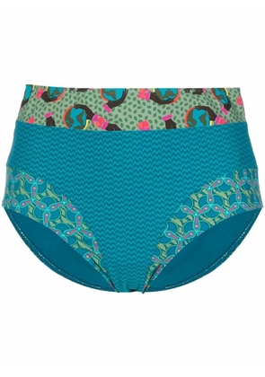 Marlies Dekkers Gaia high-waisted briefs - Blue