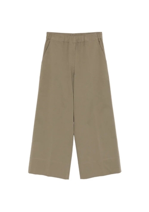 Antonelli Tamara elasticated wide-leg trousers - Green