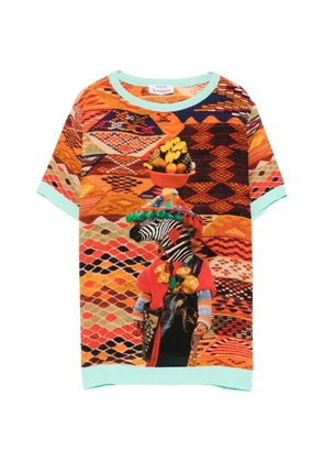 The Artistylist graphic-print T-shirt - Orange