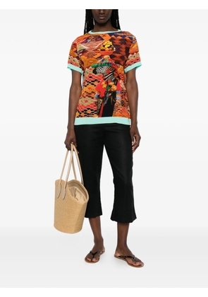 The Artistylist graphic-print T-shirt - Orange