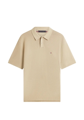 Tommy Hilfiger short-sleeve polo shirt - Neutrals