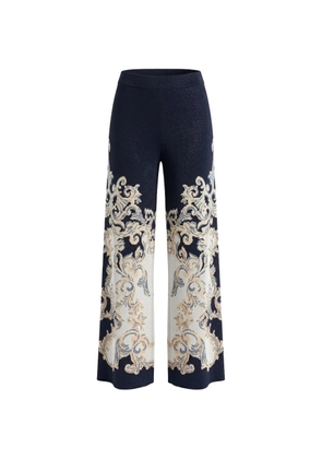 Circus Hotel elastic-waistband trousers - Blue