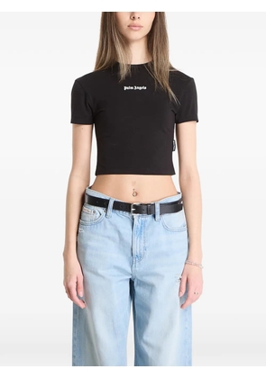 Palm Angels logo-print T-shirt - Black