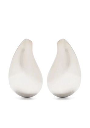 Courrèges Drop clip-on earrings - Silver