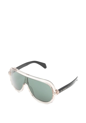 Moncler Eyewear Sunsette transparent-frame geometric-frame sunglasses - Neutrals