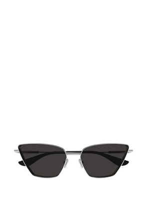 Alexander McQueen cat-eye frame sunglasses - Silver