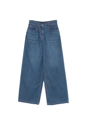 Juun.J belt-loop pocket jeans - Blue