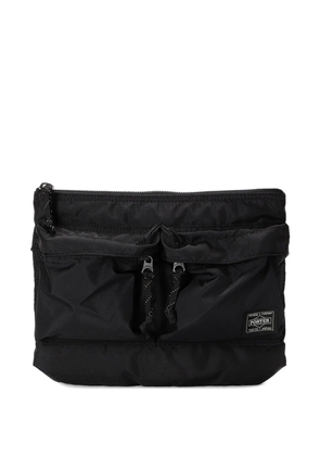 Porter-Yoshida & Co. Force zip-fastening cross body bag - Black