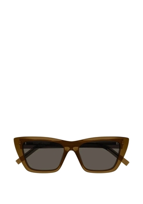 Saint Laurent Mica cat-eye sunglasses - Brown