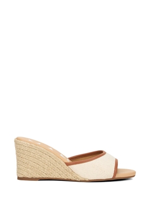 Manebi wedge heeled sandals - Neutrals