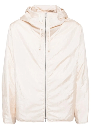 Jil Sander hooded padded jacket - Neutrals