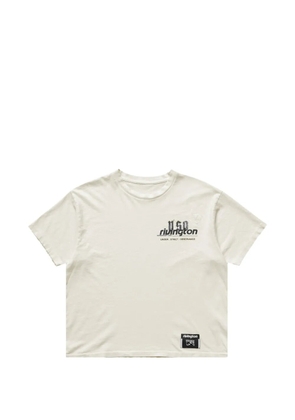 RRR123 graphic-print T-shirt - Neutrals