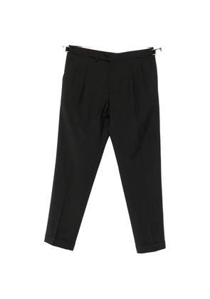 Briglia 1949 pleated buckled-waist trousers - Black
