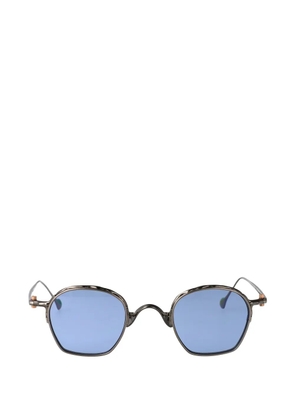 Yohji Yamamoto geometric-frame sunglasses - Grey