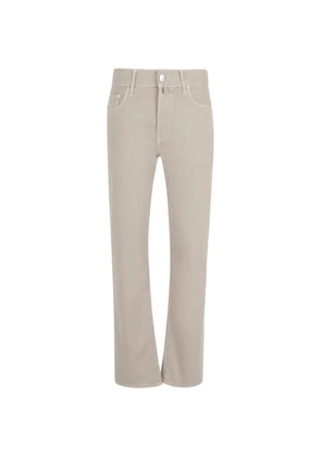 Jacob Cohën logo-patch jeans - Neutrals