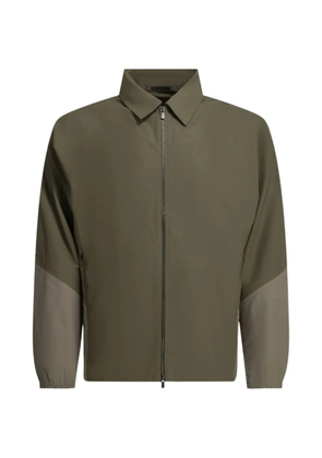 Goldwin Hyperdense Taffeta U/S Right zip-up jacket - Green