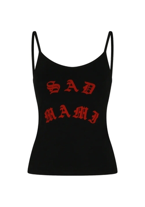 Willy Chavarria printed tank top - Black