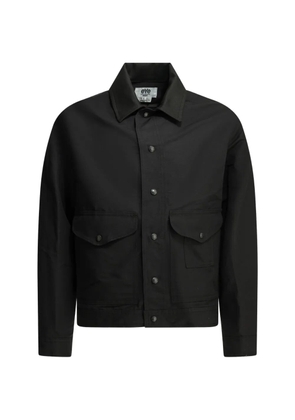 Junya Watanabe MAN flap-pocket overshirt - Black
