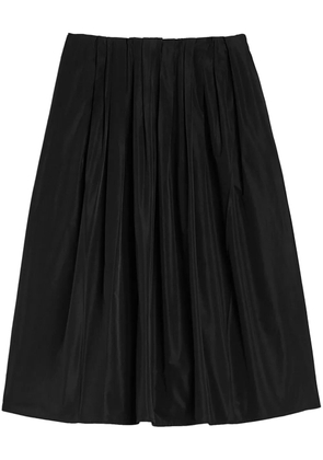 Jil Sander pleated skirt - Black