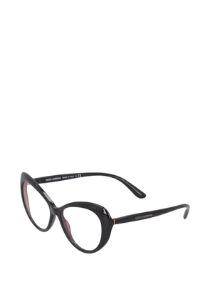 Dolce & Gabbana Pre-Owned cat-eye glasses - Black