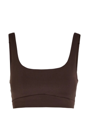 VUORI scoop-neck sports bra - Brown
