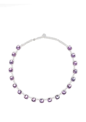 Stolen Girlfriends Club Love Claw Eternity necklace - Purple