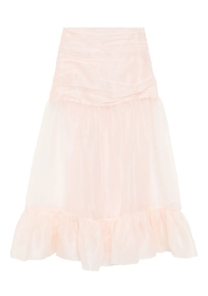 Cynthia Rowley Serafina silk skirt - Pink