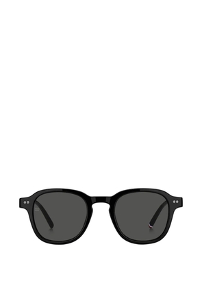 Tommy Hilfiger round-frame sunglasses - Black
