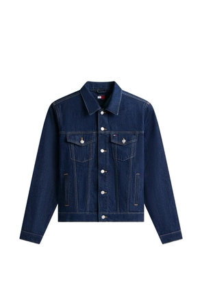 Tommy Jeans Ryan logo-patch denim jacket - Blue