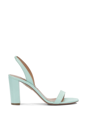 Aquazzura So Nude Block 85 sandals - Blue