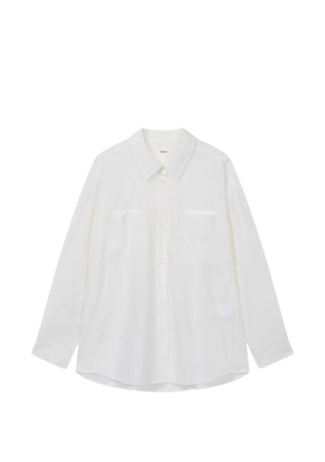 TOMBOY chest-pocket shirt - White