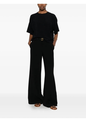 Fabiana Filippi shimmer-effect short-sleeve T-shirt - Blue