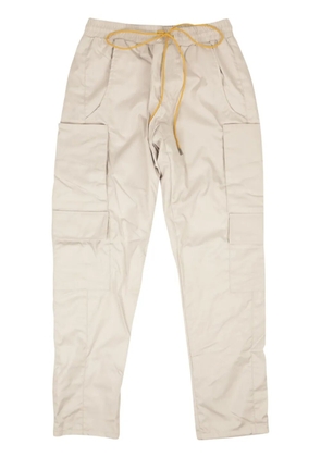 RHUDE drawstring cargo trousers - Neutrals