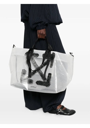 Off-White Heritage Day Off arrows ripstop tote bag