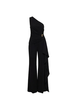 Elie Saab one-shoulder jumpsuit - Black