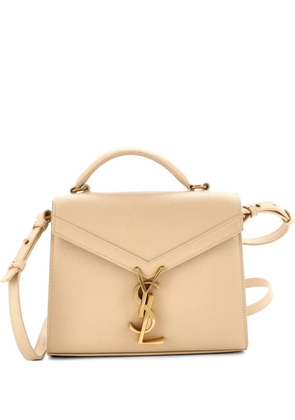 Saint Laurent Pre-Owned Cassandra Top Handle Bag Leather Mini shoulder bag - Neutrals