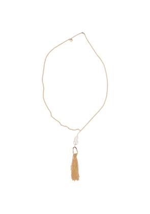Forte Forte pearl tassel-detail necklace - Gold