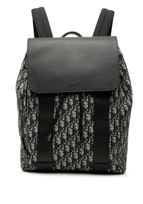 Christian Dior Pre-Owned 2019 Oblique Canvas Essential backpack - Blue