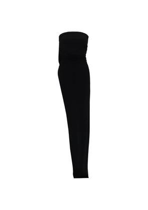 Rick Owens Lilies Edfu floor-length strapless top - Black