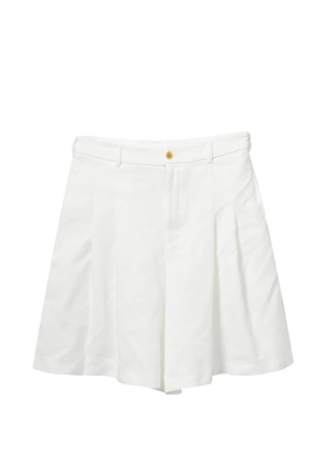 Comme Des Garçons Girl pleated shorts - White