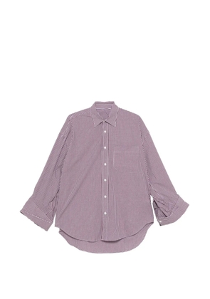 marina yee M.Y. gingham shirt - Red