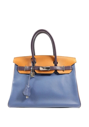 Hermès Pre-Owned Birkin 30 leather handbag - Blue