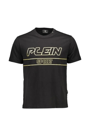 Plein Sport logo-print T-shirt - Black